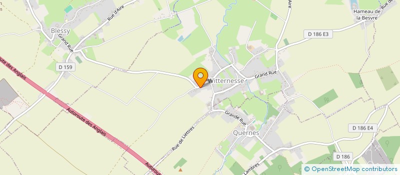 localisation de l'entreprise MADAME EVA CORNU  ISBERGUES