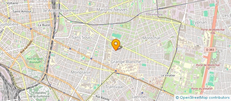 localisation de l'entreprise MADAME EVA DE AZEVEDO  LYON