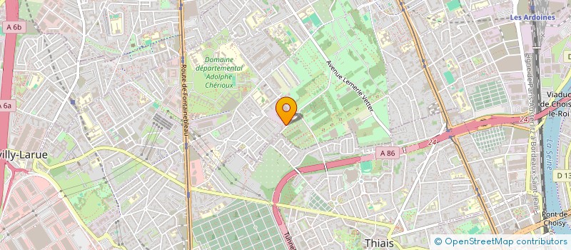 localisation de l'entreprise MADAME EVA DE MOURA  VITRY-SUR-SEINE