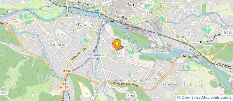 localisation de l'entreprise MADAME EVA DE WIN  GELOS