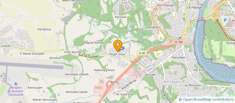 localisation de l'entreprise MADAME EVA DEAK  PLUGUFFAN