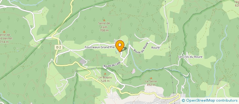 localisation de l'entreprise MADAME EVA DEDIDIER  PRIVAS