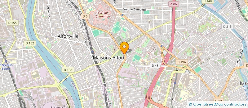 localisation de l'entreprise MADAME EVA DEMIR  MAISONS-ALFORT