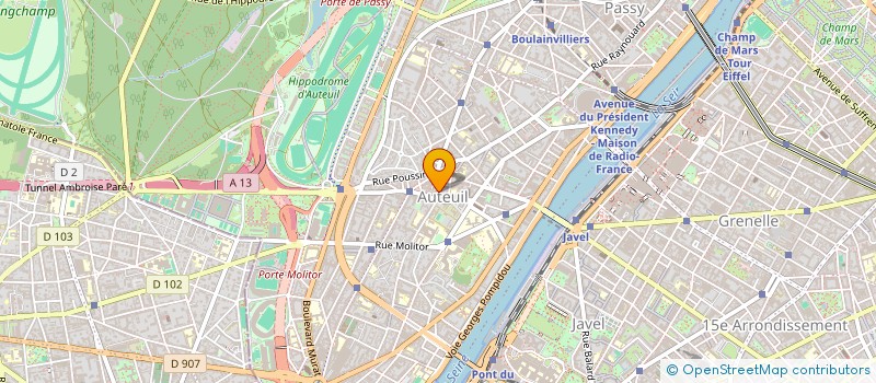 localisation de l'entreprise MADAME EVA DERETA  PARIS