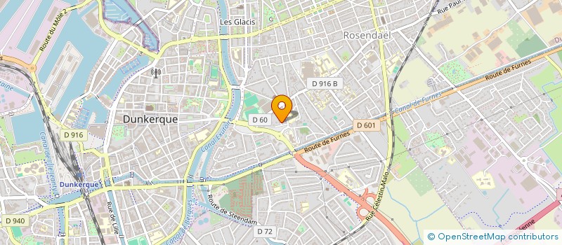 localisation de l'entreprise MADAME EVA DESMIER à DUNKERQUE