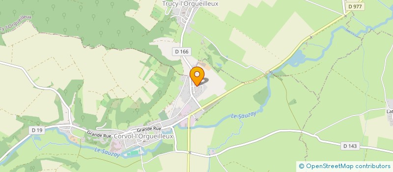 localisation de l'entreprise MADAME EVA DESPIGNES  CORVOL-L'ORGUEILLEUX