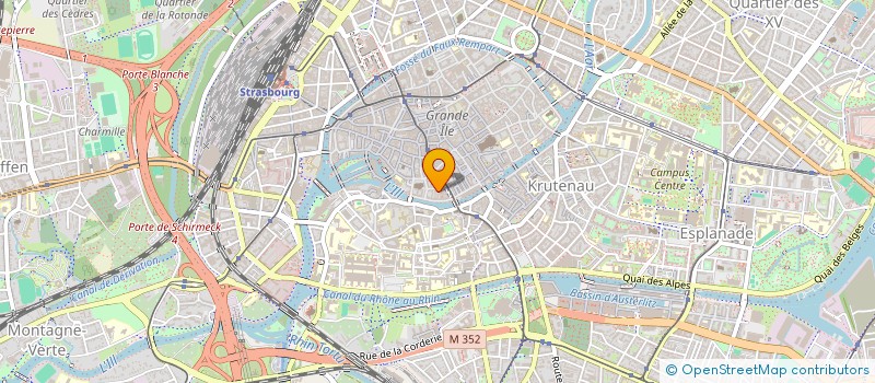 localisation de l'entreprise MADAME EVA DESTHIEUX à STRASBOURG