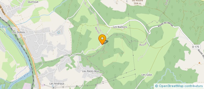 localisation de l'entreprise MADAME EVA DREANO  ABREST