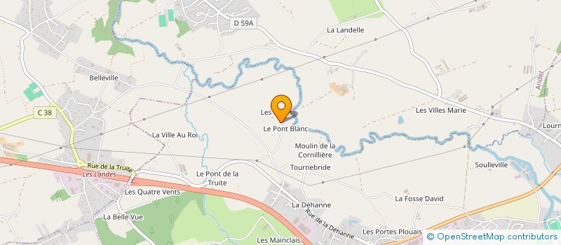 localisation de l'entreprise MADAME EVA DROGUET  LAMBALLE-ARMOR