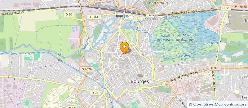 localisation de l'entreprise MADAME EVA DUPAS à BOURGES