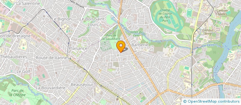localisation de l'entreprise MADAME EVA DUREPERRE à NANTES