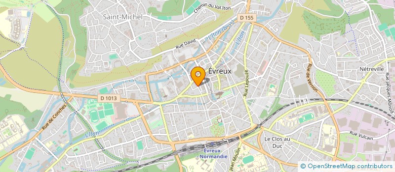 localisation de l'entreprise MADAME EVA EIN-ELI  EVREUX