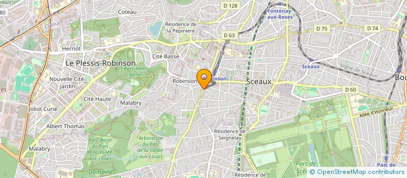 localisation de l'entreprise MADAME EVA EMILIE RACHEL CARBON  CHATENAY-MALABRY