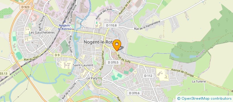 localisation de l'entreprise MADAME EVA FALUE à NOGENT-LE-ROTROU