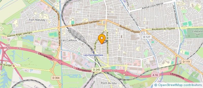 localisation de l'entreprise MADAME EVA FATOUX  CALAIS