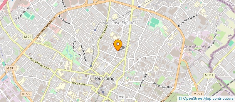 localisation de l'entreprise MADAME EVA FIALKA à TOURCOING