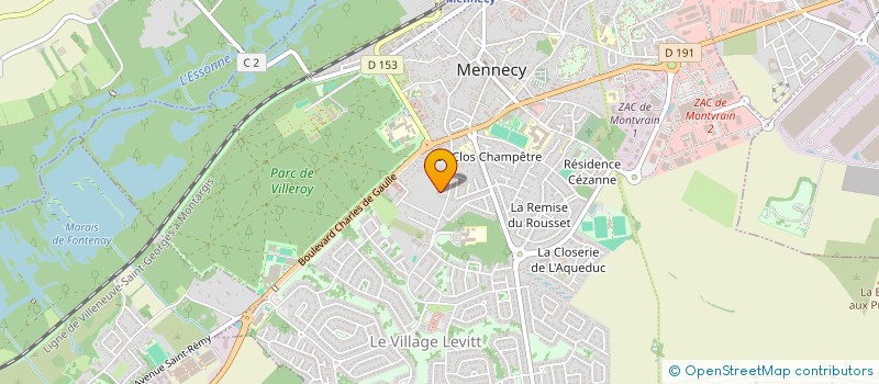 localisation de l'entreprise MADAME EVA FIGLIOLINI à MENNECY