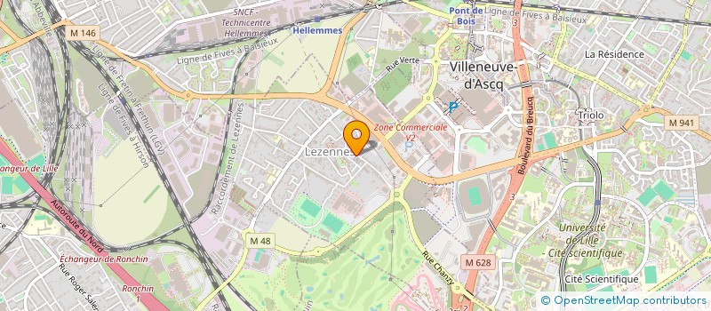 localisation de l'entreprise MADAME EVA FOLCKEN  LEZENNES