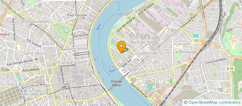 localisation de l'entreprise MADAME EVA FONTEYNE  BORDEAUX