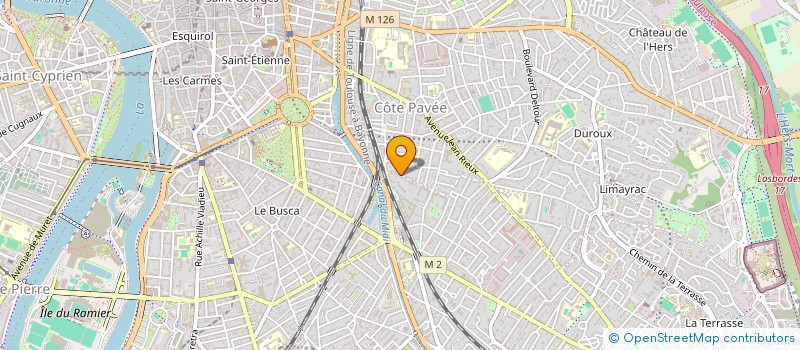 localisation de l'entreprise MADAME EVA FORNEIRON  TOULOUSE