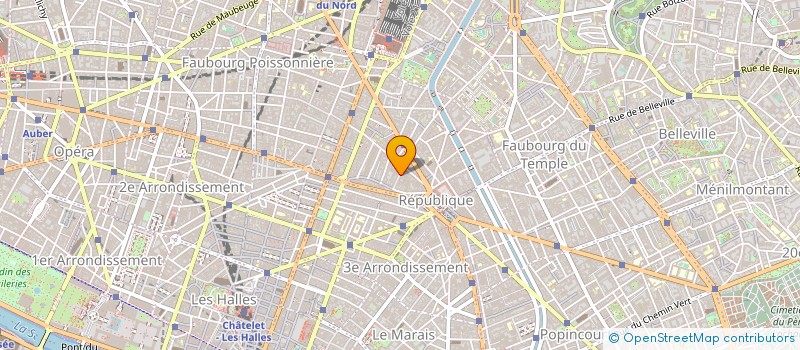 localisation de l'entreprise MADAME EVA GARCIA à PARIS