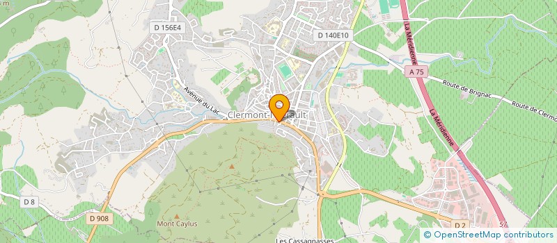localisation de l'entreprise MADAME EVA GARCIA à CLERMONT-L'HERAULT