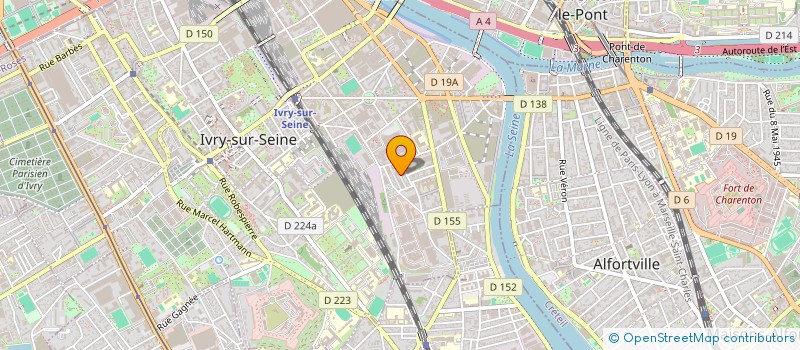 localisation de l'entreprise MADAME EVA GARCIA CALLEJON  IVRY-SUR-SEINE