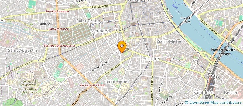 localisation de l'entreprise MADAME EVA GAREL  BORDEAUX