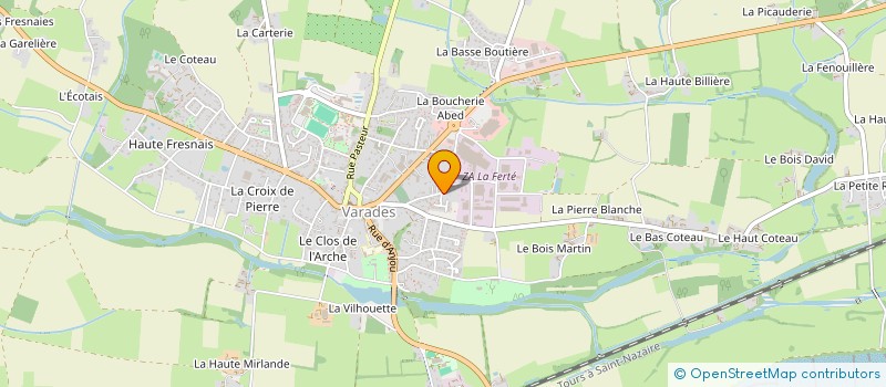 localisation de l'entreprise MADAME EVA GAUDIN à LOIREAUXENCE