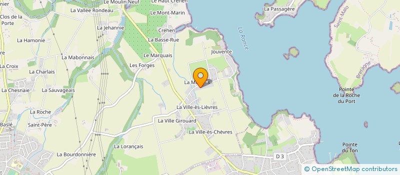 localisation de l'entreprise MADAME EVA GERARD  PLEURTUIT