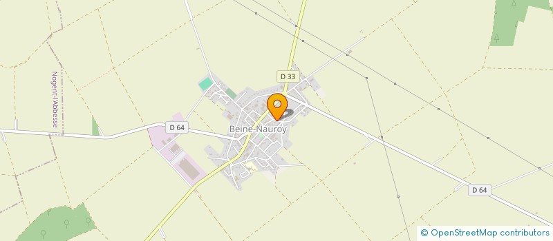 localisation de l'entreprise MADAME EVA GILARDEAU  BEINE-NAUROY