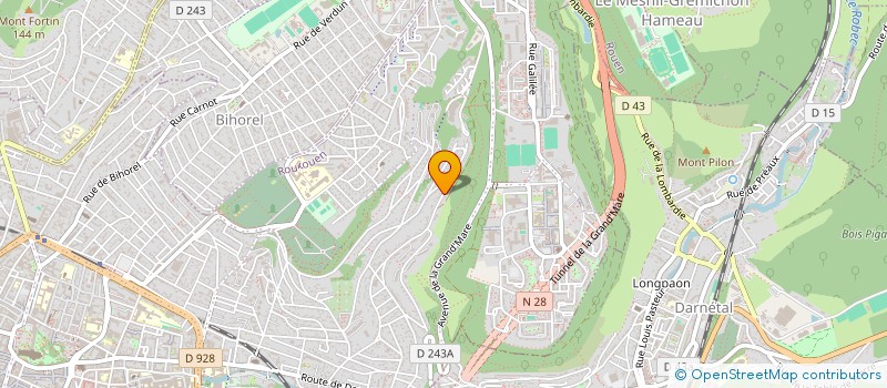 localisation de l'entreprise MADAME EVA GOSSELIN à ROUEN