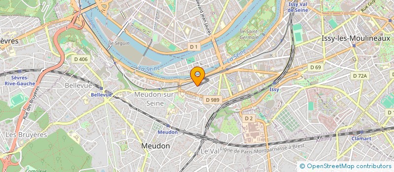 localisation de l'entreprise MADAME EVA GOZLAN à ISSY-LES-MOULINEAUX