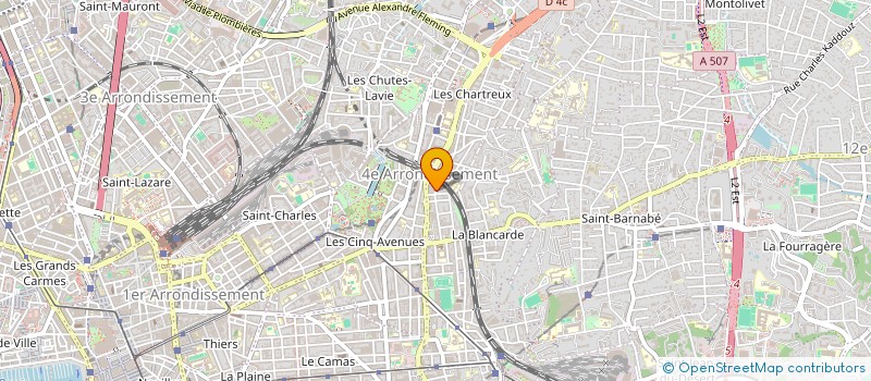 localisation de l'entreprise MADAME EVA GRUBER à MARSEILLE