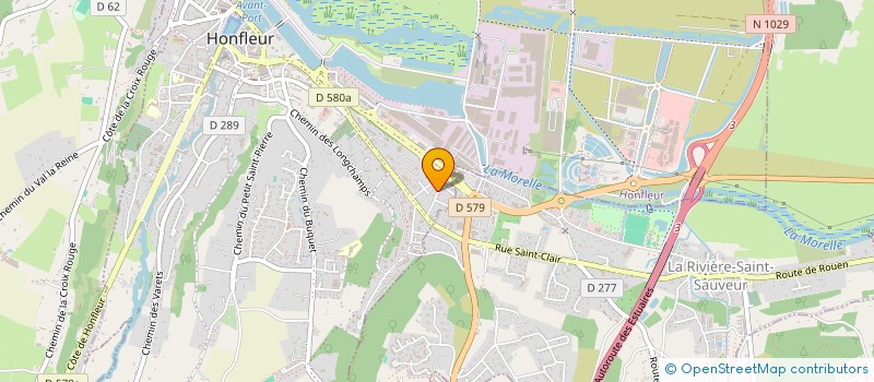 localisation de l'entreprise MADAME EVA GUICHAUX  HONFLEUR