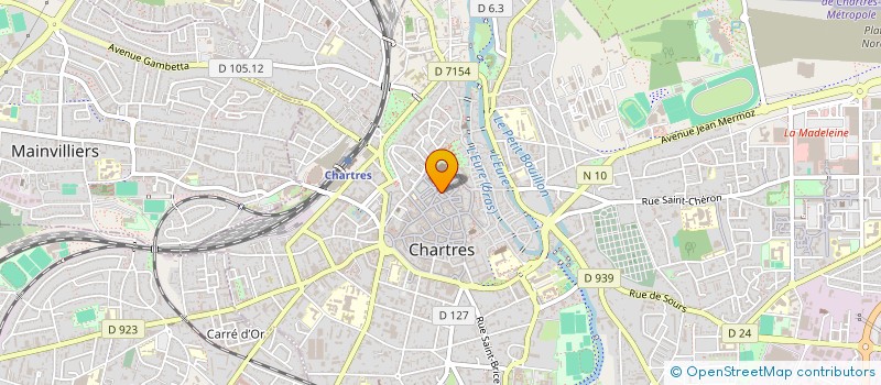 localisation de l'entreprise MADAME EVA GUILLEMIN à CHARTRES