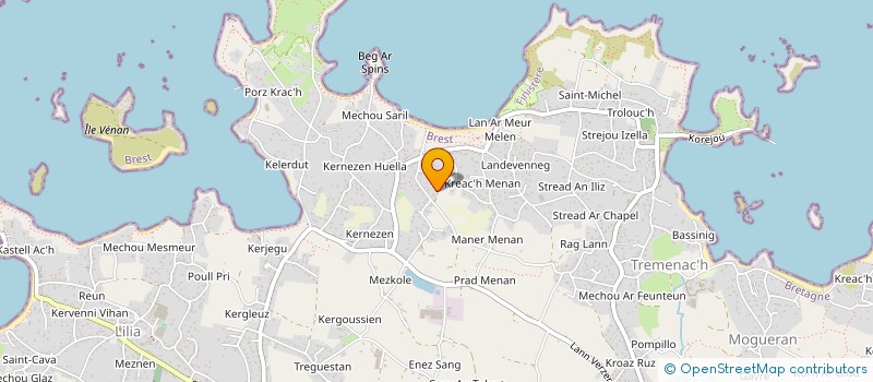 localisation de l'entreprise MADAME EVA GUILLEMIN à PLOUGUERNEAU