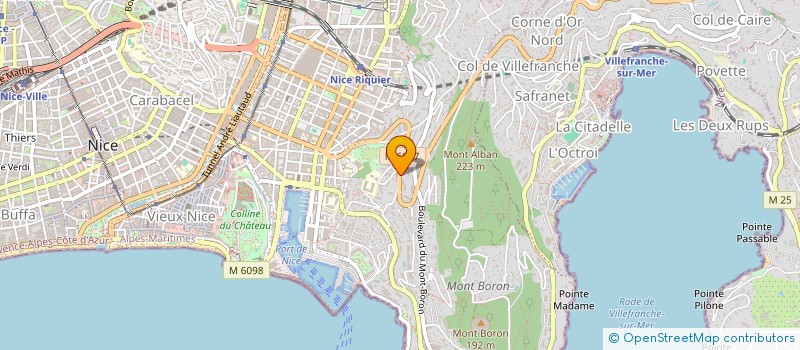 localisation de l'entreprise MADAME EVA HADDAD à NICE
