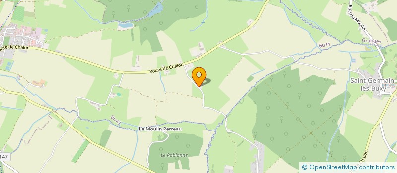 localisation de l'entreprise MADAME EVA HADJIDAKIS  BUXY