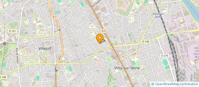 localisation de l'entreprise MADAME EVA HAGEN à VITRY-SUR-SEINE