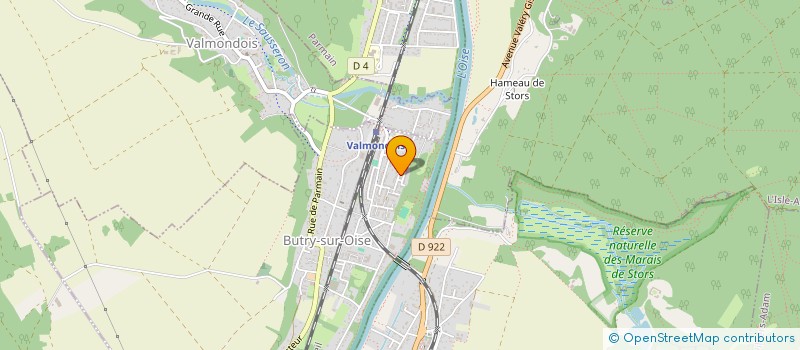 localisation de l'entreprise MADAME EVA HALLEZ  BUTRY-SUR-OISE