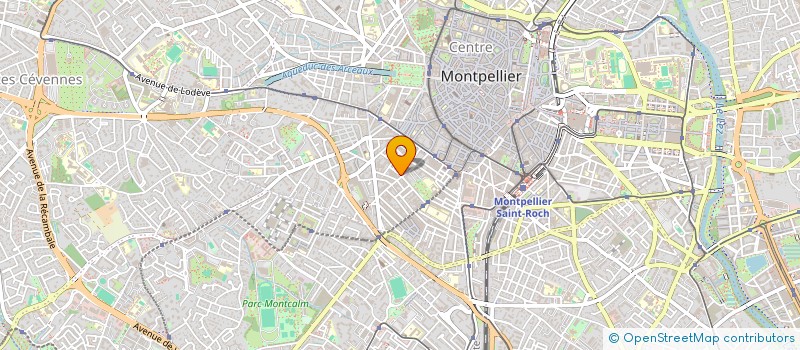 localisation de l'entreprise MADAME EVA HARDOUIN à MONTPELLIER