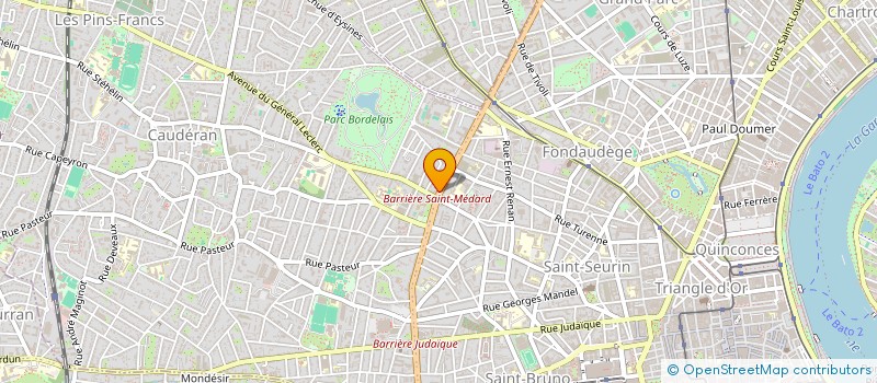 localisation de l'entreprise MADAME EVA HENRY  BORDEAUX