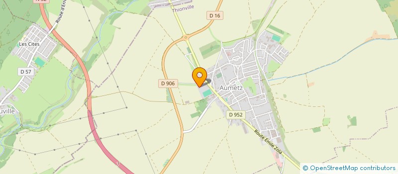 localisation de l'entreprise MADAME EVA HILBERT à AUMETZ