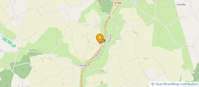 localisation de l'entreprise MADAME EVA HINAULT  SAINT-BRANDAN