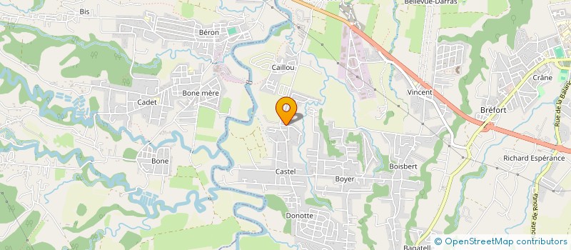 localisation de l'entreprise MADAME EVA HURSTEL  LAMENTIN