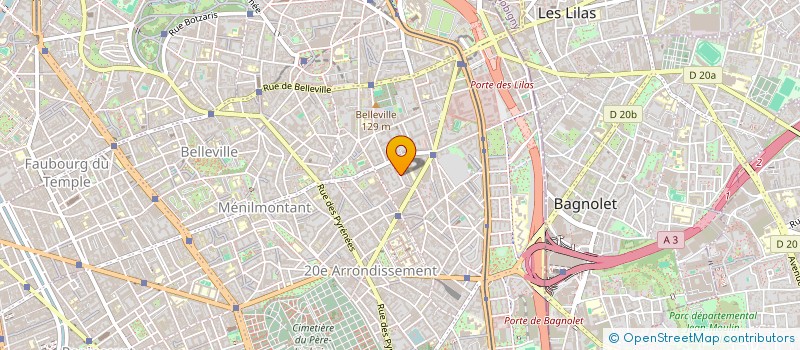 localisation de l'entreprise MADAME EVA HUSSON  PARIS