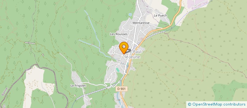 localisation de l'entreprise MADAME EVA JAUZION  BEAULIEU