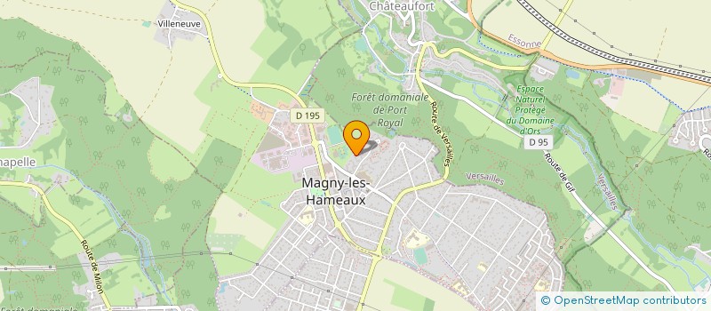 localisation de l'entreprise MADAME EVA JONCHEERE  MAGNY-LES-HAMEAUX