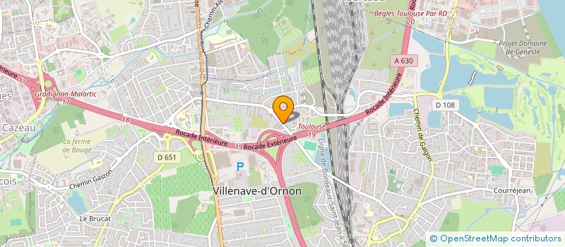 localisation de l'entreprise MADAME EVA-JULIA STAROSSE--DAID  VILLENAVE-D'ORNON